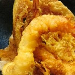 Okonomiyaki Maruya - 天丼 アップ