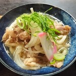 Okonomiyaki Maruya - うどん(肉うどん)
