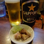 麺の風 祥気 - 瓶ビール@550