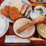 とんかつ＆エビフライ 囲炉裏 - 