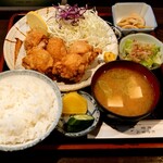 かず - 鳥唐揚げ定食(税込850円)