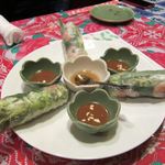 ニャー ヴェトナム ビアホイ - 小海老と豚肉の生春巻き