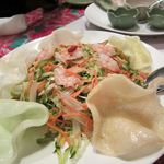 ニャー ヴェトナム ビアホイ - 蓮の茎のサラダ