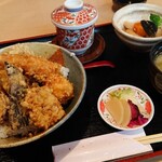 季節料理 八しま - 天丼定食