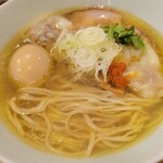 地球の中華そば - MIXわんたん煮玉子　塩