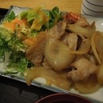 炭火焼き鳥 串八珍 - 生姜焼きのアップ　H25.1
