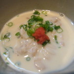 割烹くずし 徳多和良 - 2013鱈白子豆乳焚き