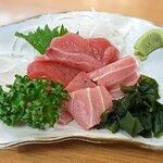 旬菜と海鮮　森田屋 - 本マグロスキミ 350円