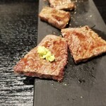 Grilled meat 玄 - 赤身の厚切りディナーは此の倍厚らしい