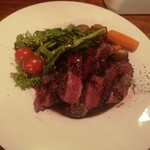 フレンチ・ビストロ867/東京フランス料理研究室 - アンガスビーフのステーキとインカのポテトフリット