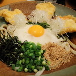 手打ちうどん　福家 - 雪見天うどん(¥900) 2013.02