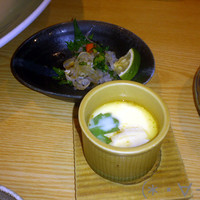 会員制 寿司割烹鷹勝 博多総本店 - とらふぐの皮酢&とらふぐの茶碗蒸し