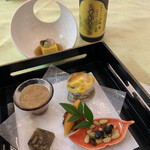 二人静 - 旅館オリジナルのしずかエール、美味です