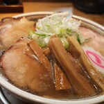 弥惣吉 - 煮干し焼豚 (中盛)￥1,000