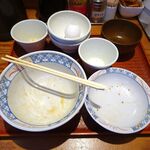 とんかつは飲み物。 - たまごソースかつ丼（大盛）870円（惣菜３種類まで無料、ご飯大盛無料）