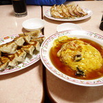 餃子の王将 - 定番餃子2人前と天津飯京風たれ