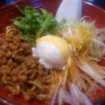 麺厨房 華燕 - 汁なし担々麺（750円）