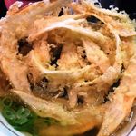 Udonouji - やっぱり「ごぼう天うどん（４８０円」でしょ。 
                      ごぼう天はサクサクで美味しい。お出汁は少し甘めの九州風ですが、美味しいですよ。 