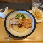 イカヅチうどん - キムラ君＋天橋立鯛ちくわ天