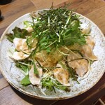 かしわ屋 藤ひさ - 鶏サラダ　ドレッシングが美味しい！