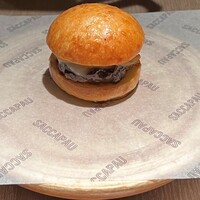S'ACCAPAU - 鹿肉のハンバーガー