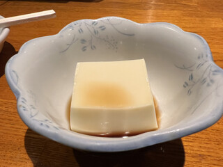 め組 - 胡麻豆腐の付き出し