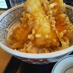 ウエストうどん - ミニでもボリュームあります。