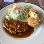 ミソノ - クリームコーンコロッケ＆ハンバーグ