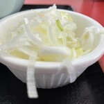 ラーメン もっけだの - アプリスクラッチC賞のネギ