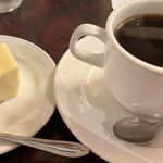 ローヤル珈琲店 - 鎌倉山チーズケーキセット　850円