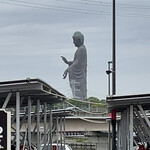 Shidano Sato - 牛久大仏（高さ１２０ｍ）です。阿見アウトレットより撮影・・・。