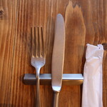 ミニPizzaと西洋料理 unnoe - カトラリー(2022年4月)