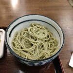 阿づ満庵 - ミニ蕎麦は茶蕎麦