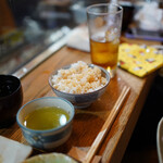 かぶと - 長女も一緒におかわり