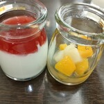 ANAホリデイ・イン - ヨーグルト、フルーツカクテル