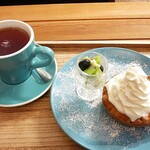 ザ リトルモンスター コーヒー - 料理写真:アップルパイセット1100円税込ｗ