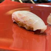 名駅 鮨 天野 - ひらめ