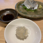 食堂 たのし - 熊本産コハダのお造り、シャリを合わせて自分で寿司にしちゃう斬新さ