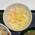 Yoshinoya - Aset ¥162 の生野菜サラダ