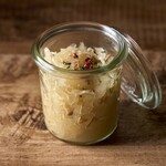 自家製ザワークラウト/homemade sauerkraut