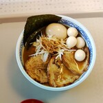 麺カフェ ひまわり - 濃厚魚介そば