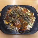 お好み焼き　ひでさん - 料理写真:イカ天：そば   880円なり