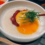 焼肉ホルモン 風土. - ラムユッケトロロ、パッカーン