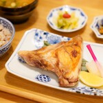 Nara Omotenashi Shokudou - ブリカマの塩焼き定食