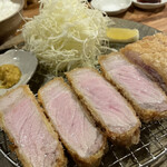 とんかつ 乃ぐち - 脂身ちょっと多めのリクエスト