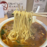 ヨコハマ 中華そば かみ山 - 肉にらスタミナ麺￥900円