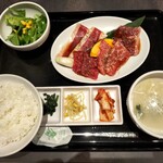 焼肉 炎座 - 炎座上焼肉ランチ1680円