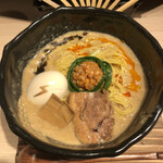 創作ラーメン STYLE林 本店 - 鶏どろろ味噌  850円(税込)