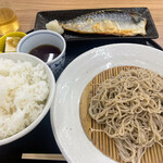 Juuwari Sobaya Mitsuba - 焼きサバ定食　980円