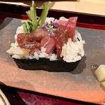 銀座 しのはら - マグロ太巻き